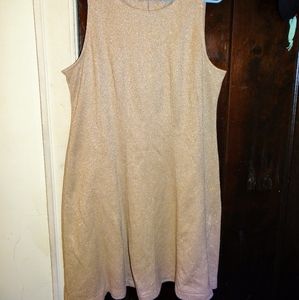 Apt. 9 Sleeveless Gold Dress